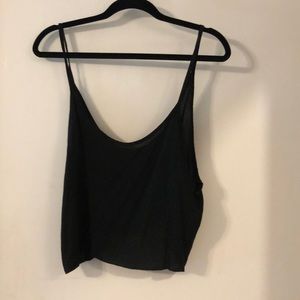 Black crop top- Brandy